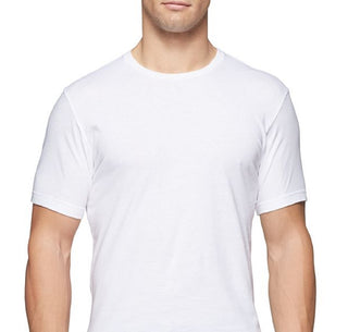 Tommy Hilfiger Camiseta Masculina Classic Cotton, Pacote com 3, Branca, Tamanho Pequeno