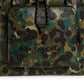 Mochila Coach Masculina League Camo Print Couro Verde Tamanho Regular