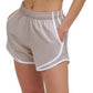 Calvin Klein Shorts Perfurados Feminino Marrom Tamanho XX-G