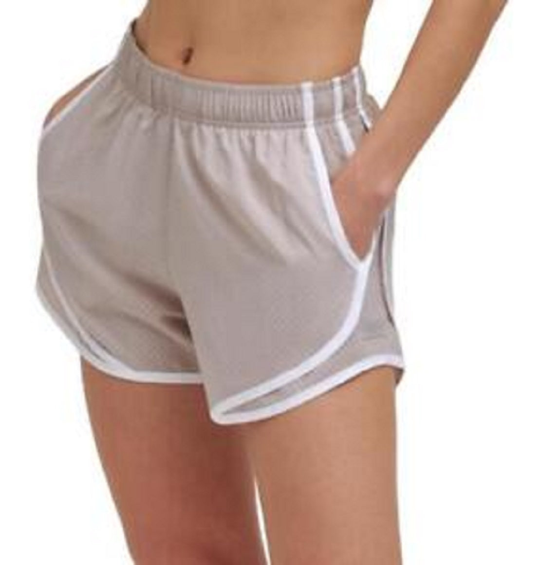 Calvin Klein Shorts Perfurados Feminino Marrom Tamanho XX-G