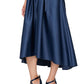 Vestido midi feminino Alex Evenings com corpete de lantejoulas, azul, tamanho 6