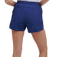 Tommy Hilfiger Shorts Listrados Femininos para Uso Ativo Azul Tamanho X-G
