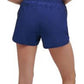 Tommy Hilfiger Shorts Listrados Femininos para Uso Ativo Azul Tamanho P
