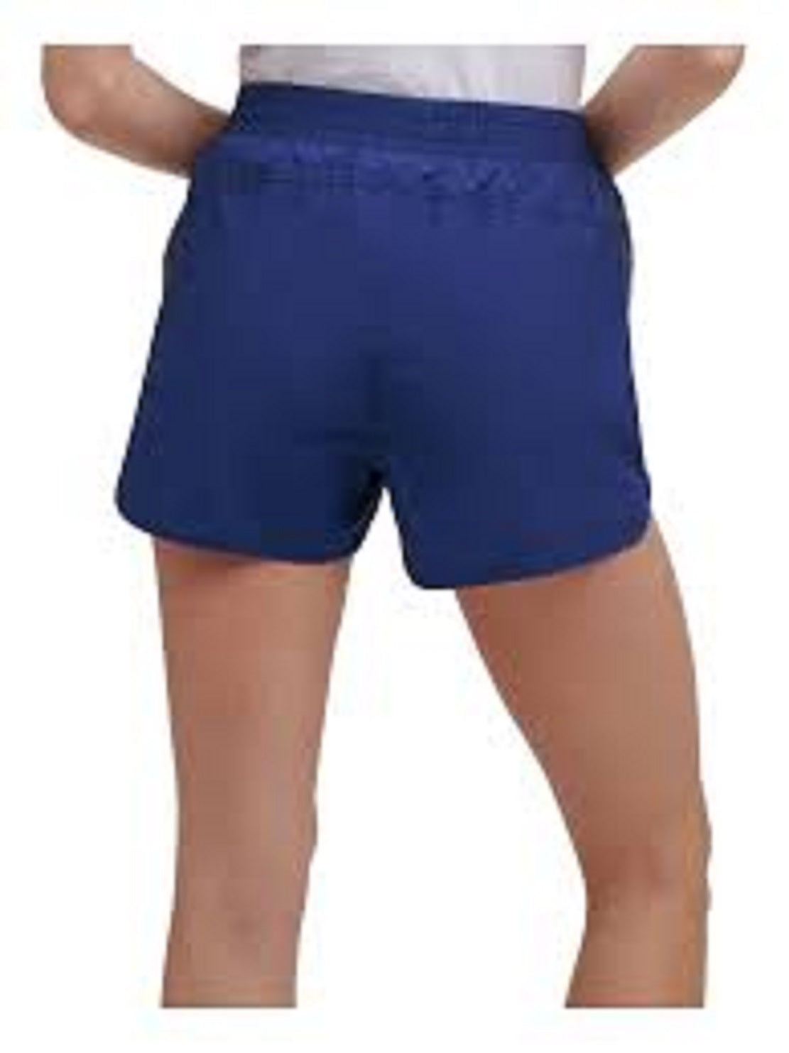 Tommy Hilfiger Shorts Listrados Femininos para Uso Ativo Azul Tamanho P