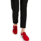 Calça cargo feminina Tommy Hilfiger de malha preta, tamanho XX-G