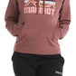 Moletom com capuz feminino Marmot Coastal Fleece vermelho tamanho X-S