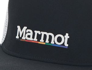 Boné Trucker Marmot Pride Masculino Preto Tamanho Regular