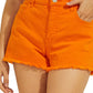 Shorts jeans feminino GUESS laranja tamanho 30