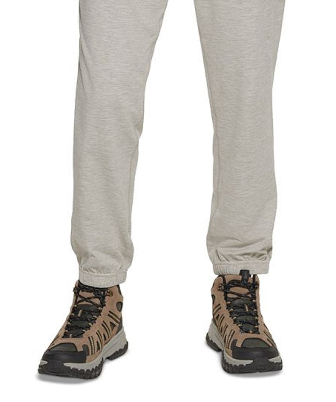 Calças Bass Outdoor Nyana Pull On Lodge para mulheres, cinza, tamanho extragrande