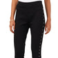 Leggings femininas Vince Camuto com tachas de cintura alta, pretas, tamanho médio