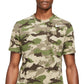 Camiseta Nike Masculina Camuflada Marrom Tamanho Grande