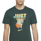 Camiseta Nike Just Do It Hoop Masculina Verde Tamanho Médio