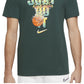 Camiseta Nike Just Do It Hoop Masculina Verde Tamanho Médio