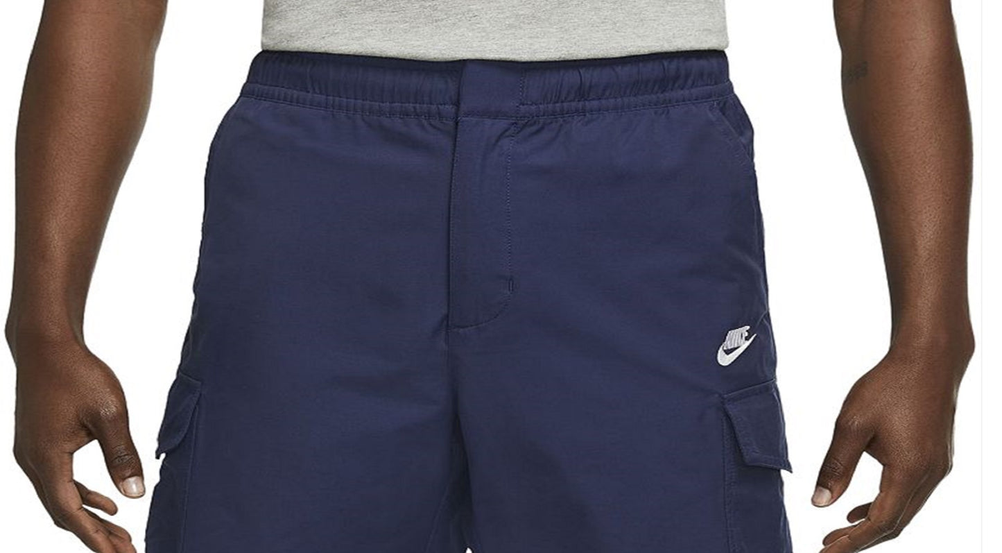 Shorts de treino Nike Dri FIT masculino, azul, tamanho XX-G