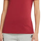 Camiseta Nike Sportswear Feminina de Algodão com Logotipo Vermelho Tamanho XS
