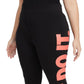Legging Nike Essential High Rise Feminina Preta Tamanho 2X