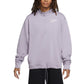 Blusa Nike Easy Fleece Meio Zíper Feminina Roxa Tamanho XG