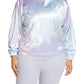 Moletom com capuz Nike Sportswear Velour feminino azul tamanho 3X