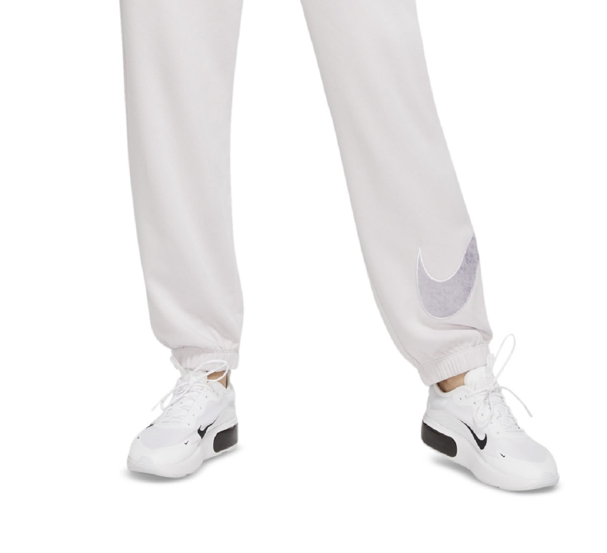Calça de moletom Nike Sportswear Femme Easy Fleece Feminina Branca Tamanho 2X