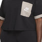 Camiseta Nike Feminina de Algodão com Bolso Preta Tamanho 3X