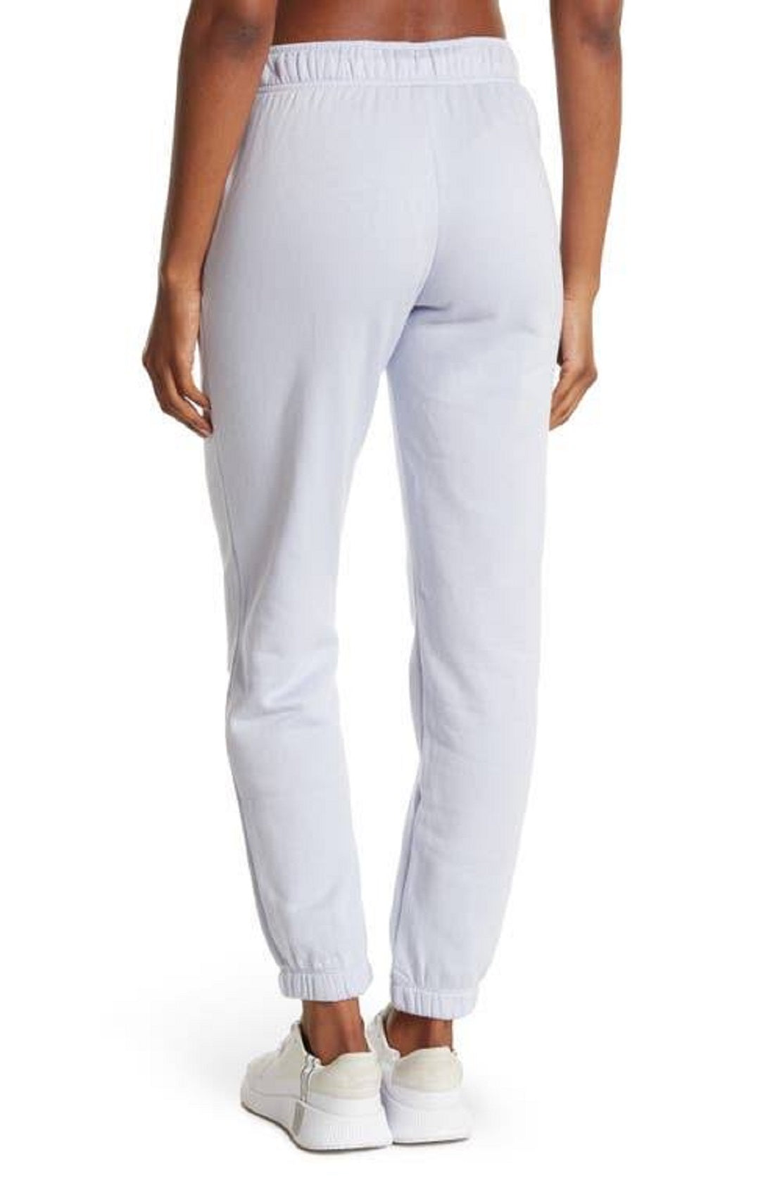 Calça de moletom Nike feminina de cintura média, cinza, tamanho 1X