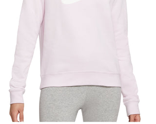Moletom Nike Essential Fleece Feminino Rosa Tamanho 1X