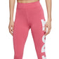Calça legging Nike Essential Just Do It Full Length Feminina Rosa Tamanho Médio