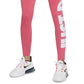 Calça legging Nike Essential Just Do It Full Length Feminina Rosa Tamanho Médio