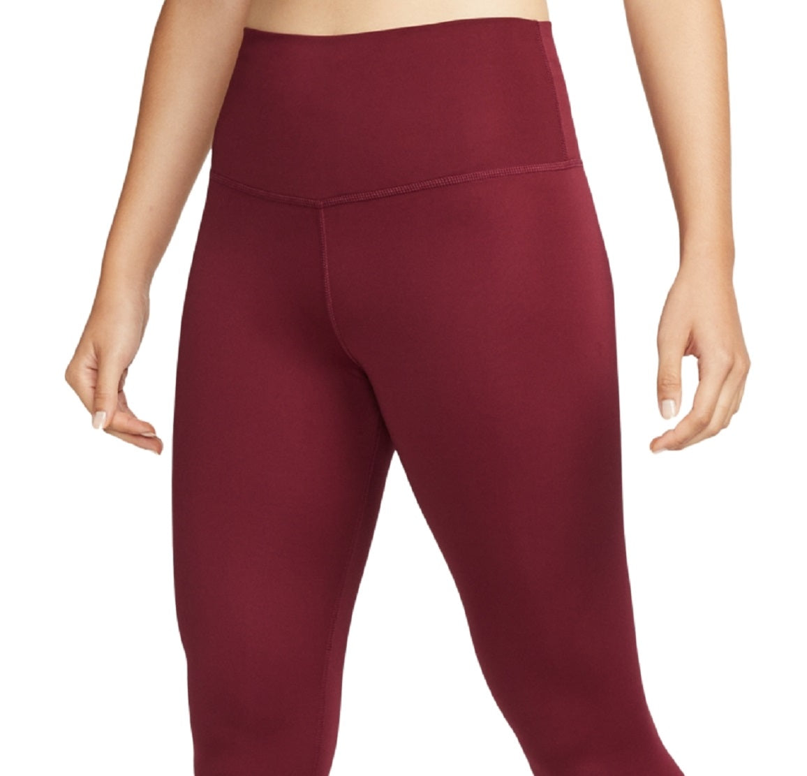 Legging Nike Yoga 7/8 Feminina Vermelha Tamanho Médio