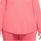 Camiseta Nike Feminina Cotton Graphic Rosa Tamanho 3X