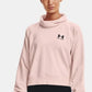 Moletom Under Armour Rival Fleece Feminino Rosa Tamanho P