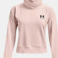 Moletom Under Armour Rival Fleece Feminino Rosa Tamanho P