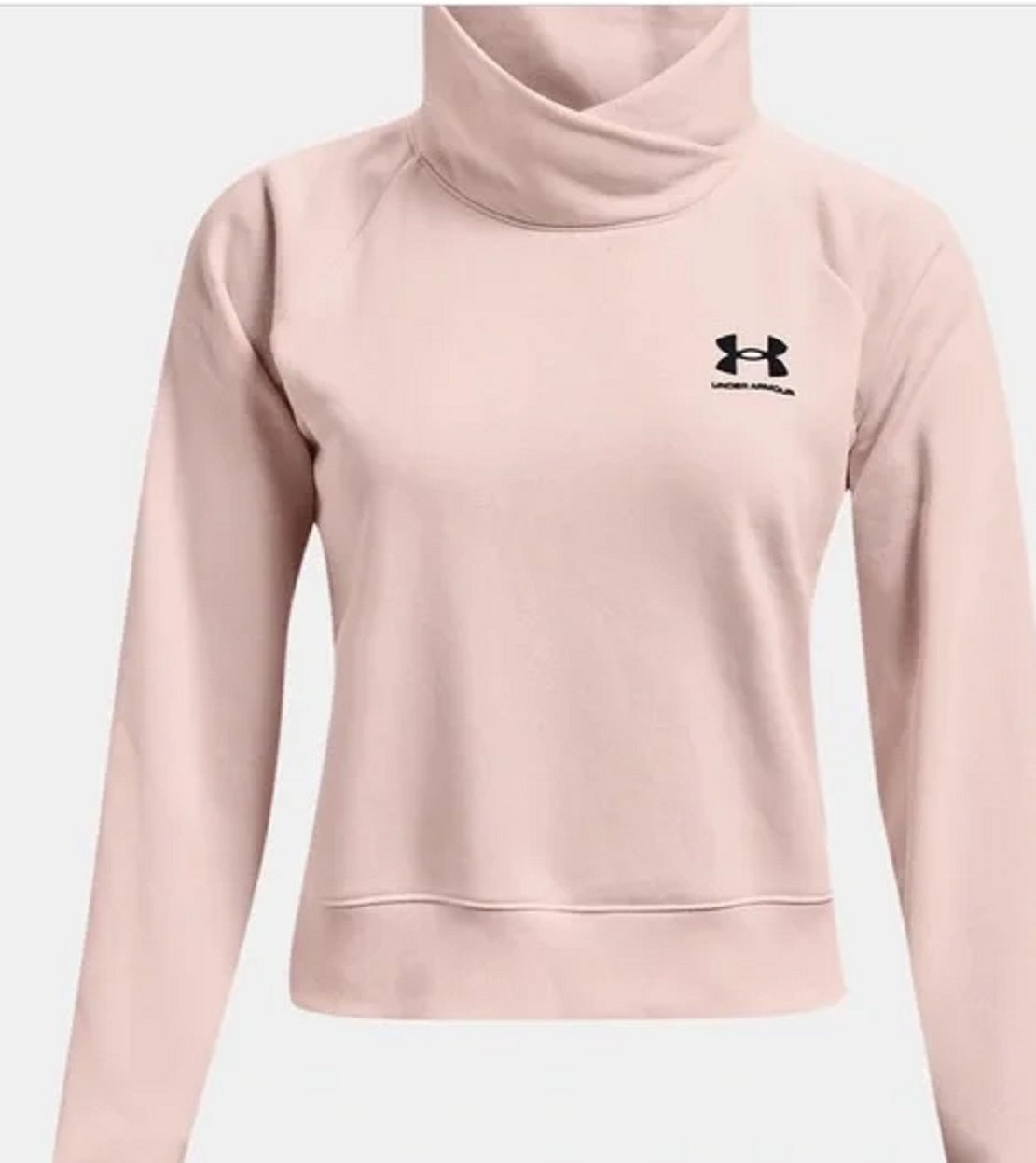 Moletom Under Armour Rival Fleece Feminino Rosa Tamanho P