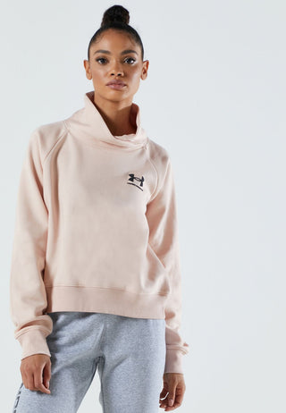 Moletom Under Armour Rival Fleece Feminino Rosa Tamanho X-G