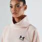 Moletom Under Armour Rival Fleece Feminino Rosa Tamanho X-G