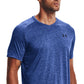 Camiseta Tech V Neck Masculina Under Armour Azul Tamanho XX-G