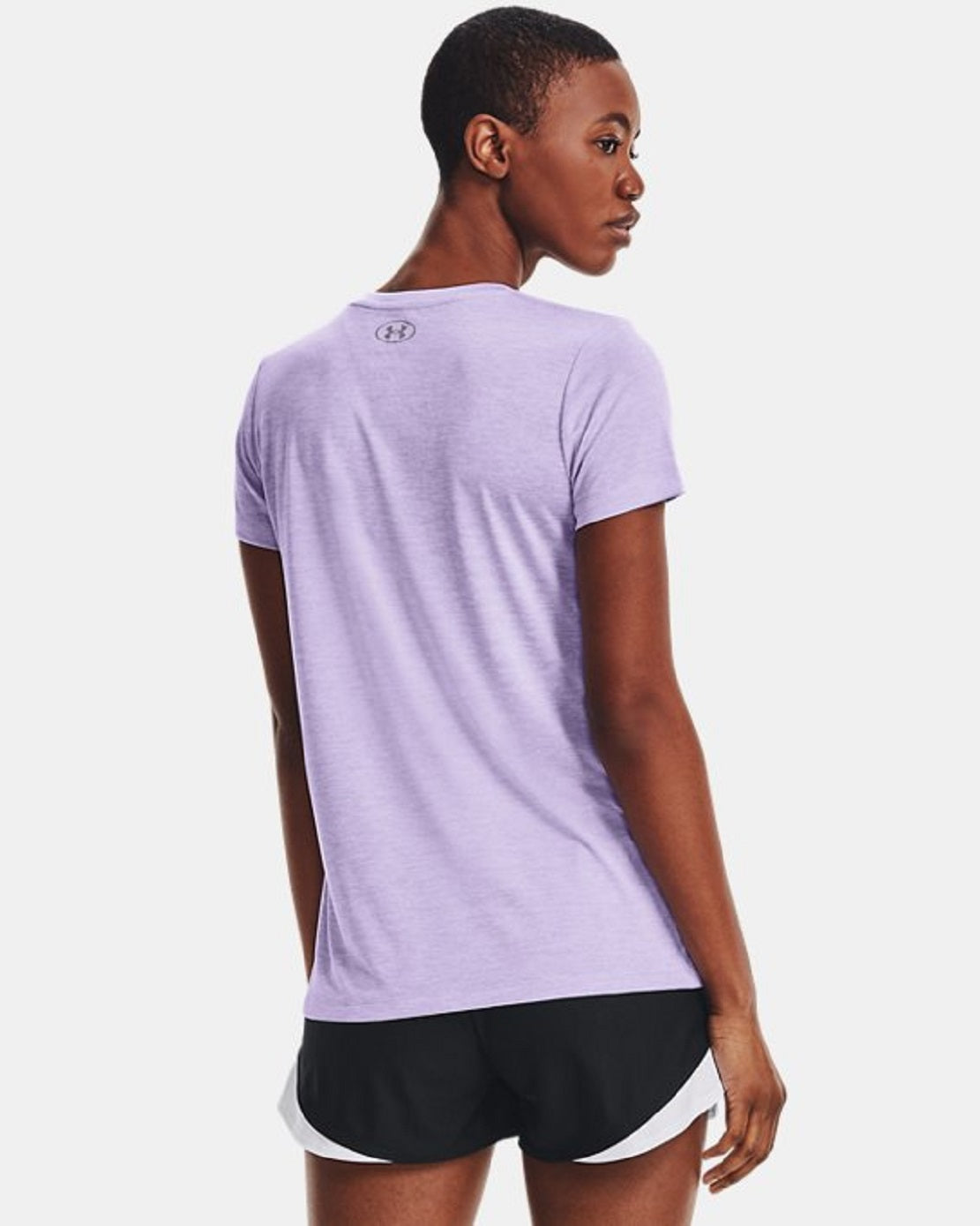 Camiseta Feminina Under Armour Tech Twist Graphic Roxa Tamanho XXG