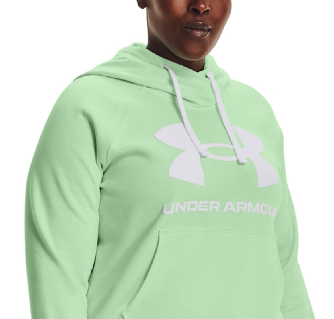 Under Armour Rival Fleece Hoodie Feminino Verde Tamanho 2X