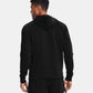 Under Armour Plus Ua Rival Fleece Hoodie Masculino Preto Tamanho 1X