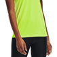 Camiseta Tech Crew Neck Feminina Under Armour Amarela Tamanho Médio