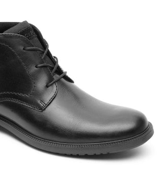 Botas Chukka Berenger Plain Toe Masculinas Rockport Pretas Tamanho 9,5 M