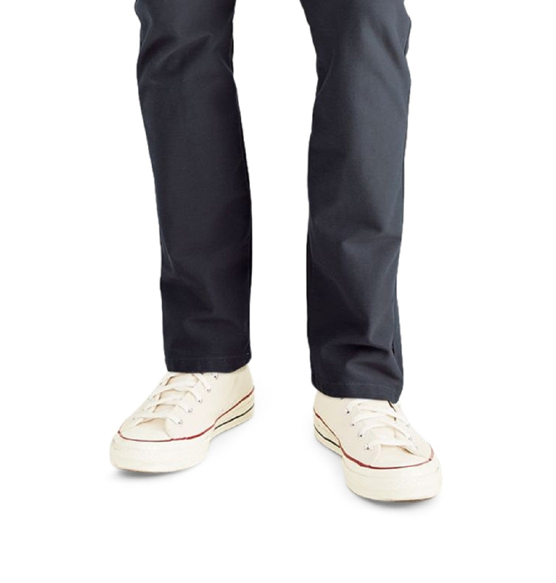Calça Chino Dockers Slim Fit Comfort Knit Masculina Azul Tamanho 34X32
