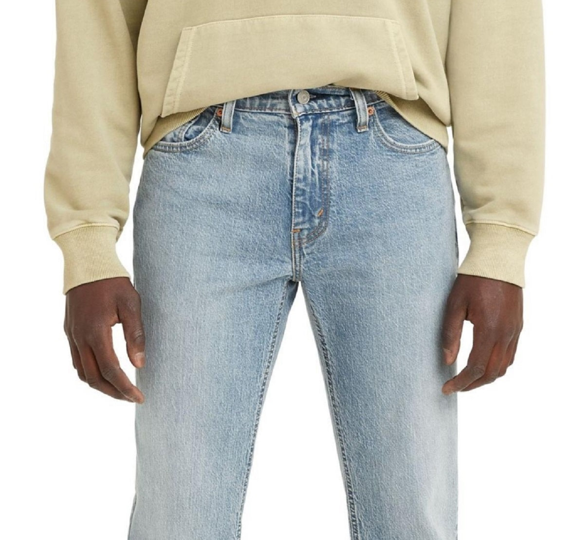 Calça Jeans Levi's Masculina Athletic Fit Stretch Azul Tamanho 44X29