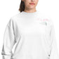 The North Face Women's Outdoors Together Crew Branco Tamanho Grande