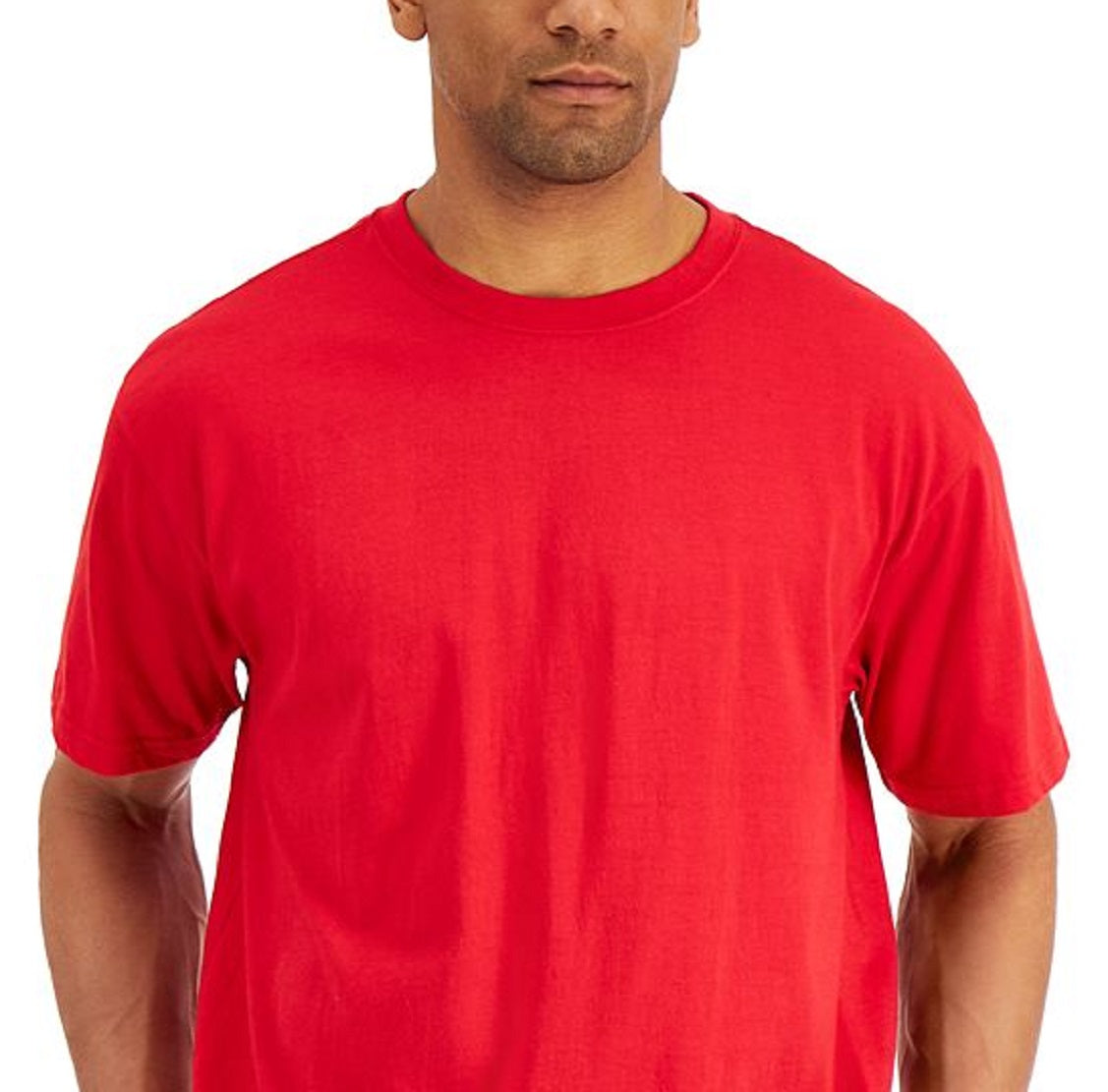 Camiseta Essencial Masculina Russell Athletic Vermelha Tamanho Grande