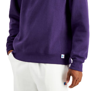 Moletom masculino Russell Athletic Solid Fleece Roxo Tamanho P