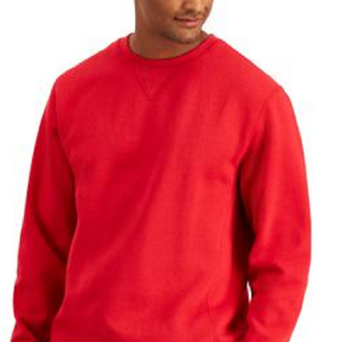 Moletom masculino Russell Athletic Solid Fleece vermelho tamanho médio