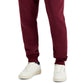 Calça de moletom masculina Russell Athletic Solid Fleece vermelha tamanho grande