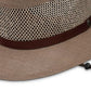 Chapéu de lona Stetson Afton masculino marrom tamanho grande