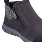 Bota feminina Easy Spirit T Shuffle cinza tamanho 7,5 W